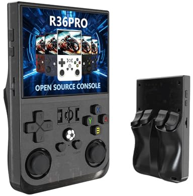 2025 R36 Pro 3,5 tum IPS 64 GB 18 000 + spel video handhållna spelspelare 4 000 mAh OS Linux-system hand retro spelkonsol R36s Pro