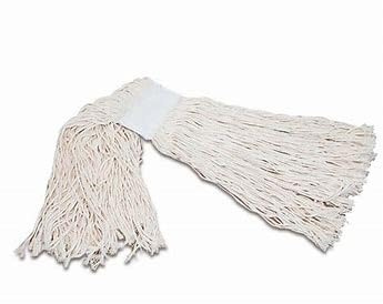 MOP MOCIO PROFESSIONALE IN COTONE GR.350 PER ATTACCO A PINZA 10 PEZZI