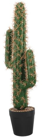 ABOOFAN Planta Falsa Cactus Decoración De Jardín Adornos De Bonsái Decoración De Escritorio Plantas Artificiales Cactus Simulado