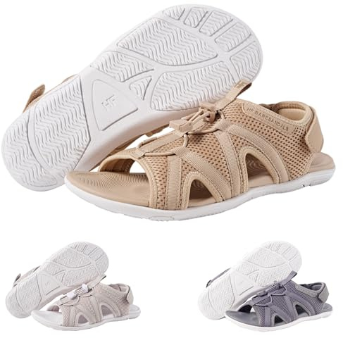 Hike Footwear HF BareSandals II – Ergonomic Footbed Minimalist Barefoot Sandals, Smart Summer Daily Wear, Ultra-Lightweight Walking Shoes, Unisex Brown