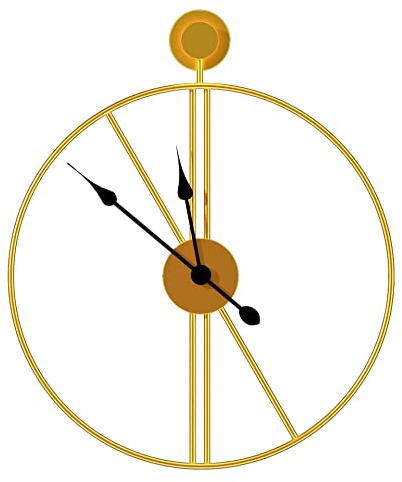 XJBTBA Vintage Large Wall Clock, Mobile Equipment Silent No Ticking Noise Industrial Retro Battery Operated 50 cm Metal Shabby Numerals for Living Room Kitchen Bedroom