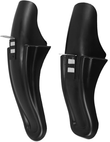 GARVALON Garde-Boue Vélo VTT et Route Plastique Noir Étanche Protection Cadre Vélo Pare-Eau Équipement Plein Air