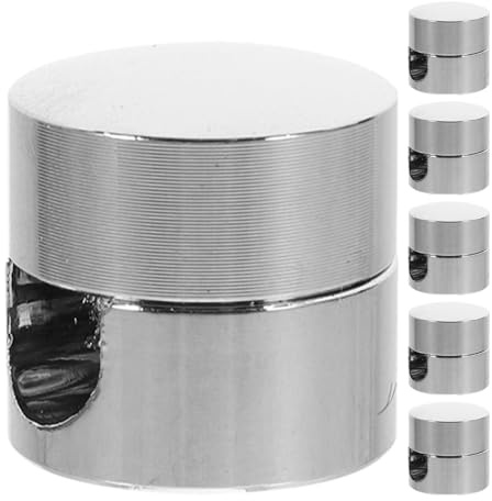 FUTUREORYY 6 Pezzi 6 Pezzi Clip in Alluminio per Fissaggio Cavi Lampade a Sospensione Stile Retrò Portacavi Regolabili per Gestione Cavi Elettrici in Casa e Ufficio Accessori per