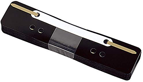 Soennecken Heftstreifen 3177 kurz Kunststoffdeckl. sw 25 St./Pack.