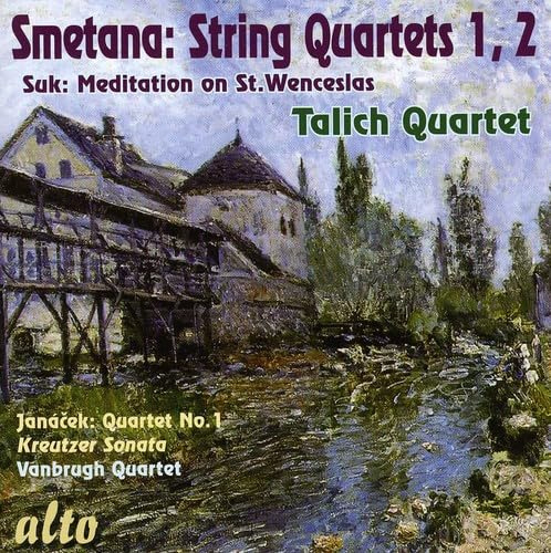 Smetana : Quatuors à cordes n° 1, 2. Talich.