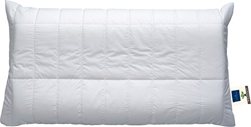 Billerbeck Bio Nackenstützkissen Latex wollweiß Größe 40x80 cm