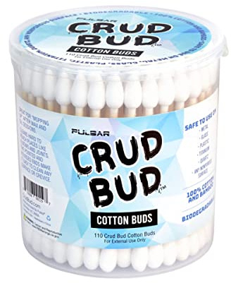Crud Bud 6 Pack Crud Bud Dual Tip Cotton Buds 110PC Tub