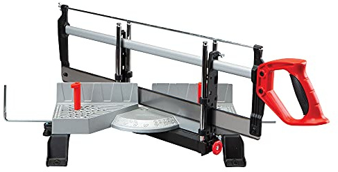CRAFTSMAN Miter Box, Hand Miter Saw, Adjustable Angle Hand Saw (CMHT20800)