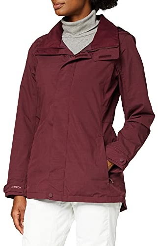 Burton Jet Set Chaqueta De Snowboard, Mujer, Port Royal Heather, XL