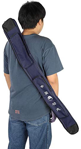 Sac d'épée, étui de Transport léger pour épée, Porte-épée Durable Multifonction Fitness pour épée Accessoire d'arts Martiaux(Blue)