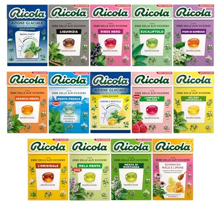 Kit de nouveauté bonbons aux herbes dans de nombreux goûts assortis (20 boîtes)
