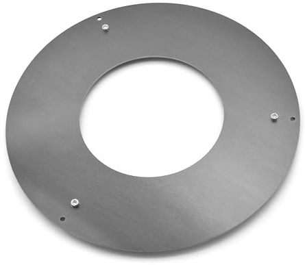 Plaque d'adaptation pour la Grille de Barbecue.COM Le Gril à Plaque de feu réduit Le Trou de feu de 35cm à 20cm