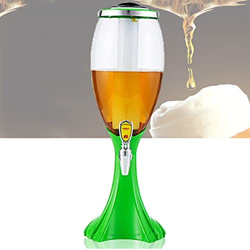 Distribution De Bière 3l, Capacité Distributeur De Boissons avec Refroidisseur De Glace Et Tap Tireuse à bière pour Cuisine Bar Maison Pub