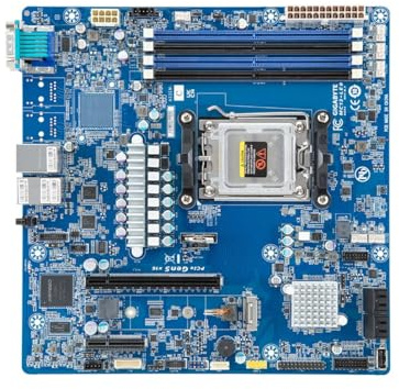Gigabyte 1.X Motherboard micro ATX Socket AM5 AMD B650E Chipsatz USB 3.2 Gen 1 2 x Gigabit LAN Onboard-Grafik