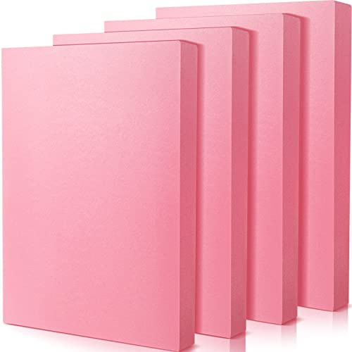 Treela 4 delar skum 5 cm tjocka rektanglar Xps 30 x 19 cm skumskiva för hem gör-det-själv konstprojekt skulpturer blommig dekor