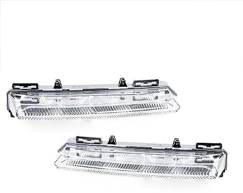 WOZIES Nebelscheinwerfer auto Auto DRL Tagfahrlicht Nebelscheinwerfer Für Benz A B KLASSE W176 W246 W242 B180 B200 2049069100 2049069200