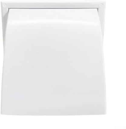 FUBESK Lot de 150 grilles d'aération pour hotte aspirante avec clapet anti-retour, pour salle de bain ou cuisine