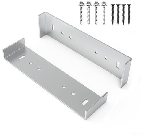 Support de montage pour boîte aux lettres, dispositif de fixation de boîte aux lettres en aluminium robuste, plaque de montage pour maintenir la boîte aux lettres en place