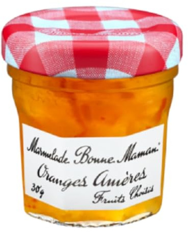 Confiture Bonne Maman 30g/Pot - Lot de 15, 30, 45 et 60 Pots - Livraison Gratuite France (60, Orange)