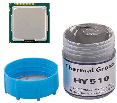 Composto termico per pasta CPU, pasta termica per dissipatore di calore, Grasso a pasta termica ad alte prestazioni, Pasta siliconica composta termica, pasta CPU per il raffreddamento di schede