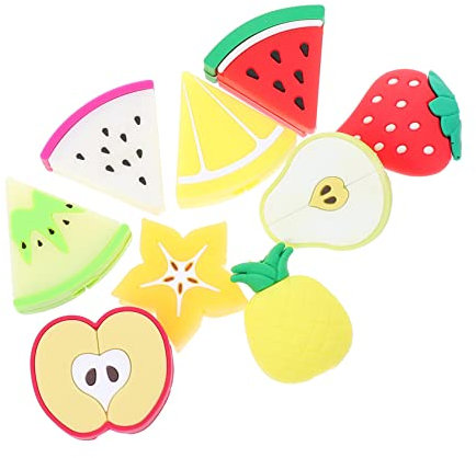 Angoily 9pcs Fruit Protective Cover Data Cable Protectors for Cable Lines Cover Charger Protector Unique Line