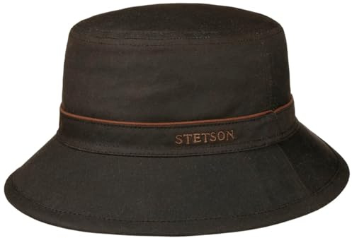 Stetson Avasun Bucket Hut Waxed Cotton UV-Schutz 40 Herren Herbst Winter