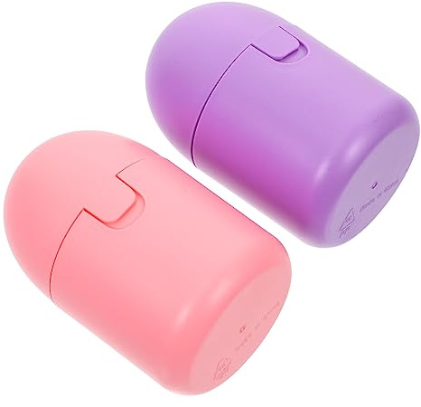 Baluue 2 Stück Kleiner Aufbewahrungsbox aus Lebensmittelechtem Pp für Menstruationstassen Hochtemperaturbeständig Sterilisierbar Tragbar für Damenhygiene und Persönliche Reinigung