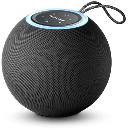 VidaTeco Enceinte Bluetooth Portable 30W - IPX5 Étanche, Bluetooth 5.3 TWS, 30h Autonomie, FM/AUX/TF, Enceinte Stéréo pour Intérieur/Extérieur, Noir (Modèle C57)