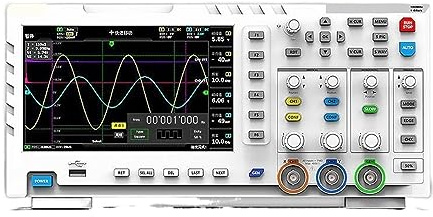 ZKLGS Oscilloscope, Digital Oscilloscope 2 In 1 Dual Channel Input Signal Generator 100MHz* 2 Ana-log Bandwidth 1GSa/s Sampling Rate(1014D and P4100)