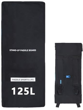 Paddleboard-Rucksack - 125L Aufblasbare Aufbewahrungstasche für Stand Up Paddle Boards - Oxford-Stoffmaterial,wasserdicht und Reißfest,für Paddleboards und Surfbretter Unter 177.16 X 39.37 X 7.87 Zoll
