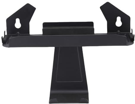 Wall Mount for Switchs 2 OLED, Metal Wall Mount Kit Shelf Accessories, 7 Game Card Holders, Game Controller Organizer Safely Store Console Near Behind TV