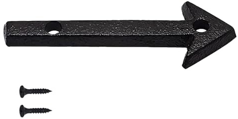 VBSYUYQ 3 Inch Vintage Cast Iron House Number for Wall Address Decor | 1 pack 3 inch vintage cast iron house number rustic wall address sign for home outdoor indoor decor accessory