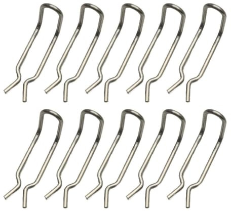 Gettimore 304 Stainless Steel Spring Clamps for Karcher Pressure Washers, 5-Pack or 10-Pack Replacement Hose Clips Compatible with K3/K4/K5/K6/K7 Series, No Tools Required for Installation