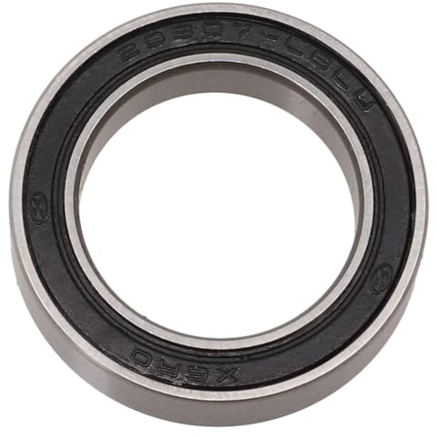 FUANA Mountain Road Bike Bicycle Hub Body Ball Bearing 20x30x7mm 20307-2RS, Steel, Black+Silver