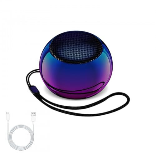 Mini Cassa Bluetooth Portatile Wireless, Altoparlante Bluetooth Super Speaker Piccolo con Cordino, Senza Fili, 360°Stereo Surround, Accoppiamento TWS, per viaggi, sport, feste, interni, esterni