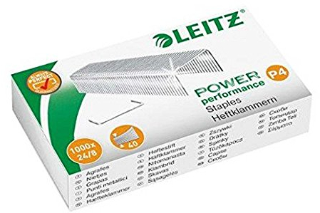 Leitz Heftklammern Verschiedene Größen & Mengen wählbar (10, 24/8)
