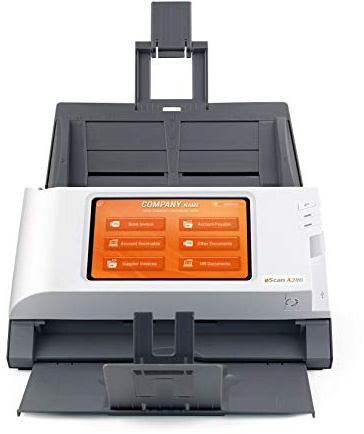 Plustek eScan A280 Enterprise Scanner ADF 600 x 600 DPI A4 Noir, Blanc