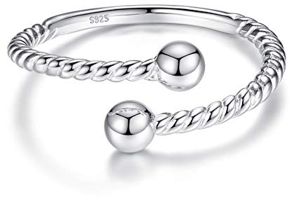 VIKI LYNN Zehenringe Sterling Silber 925 einstellbare Heckring Verstellbarer Midi-Gelenk-Knöchelring Geschenk für Frauen Damen