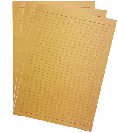 160 sheets of aged papers, Vintage Antique Stationery Papers, Old Fashioned Faux Parchment Paper for Vintage invites and Letters (8.27 x 11.6)