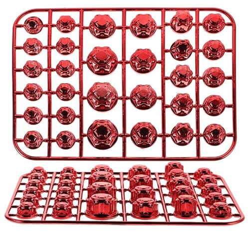 JECOMPRIS Tapón De Rosca Decorativo del Motor para Motocicleta 2 Juegos De Tapas De Tornillos De La Culata Cubiertas De Repuesto para Piezas Y Accesorios De Modificación Fácil Instalación