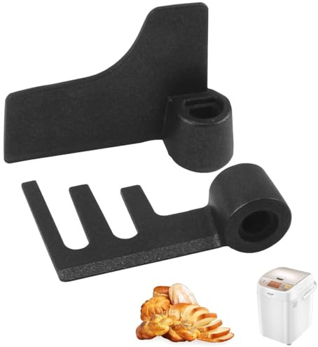 KOOLEVER 2 pezzi di ricambio per macchina del pane Panasonic BreadMaker SD255/SD256/SD257/SD2501, pagaia piatta per segale e macchina per il pane di miscelazione, con rivestimento antiaderente in