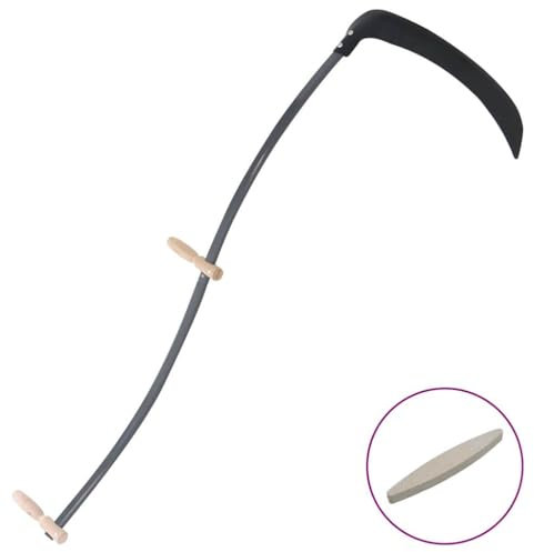 Homgoday Arredo Falce con Mola 145 cm,Arredo Mobili da Esterni per Giardino Esterno