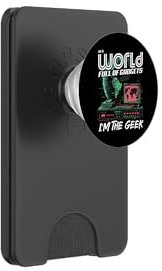 En un mundo lleno de gadgets Soy el geek Cita Técnico PopSockets PopWallet para MagSafe