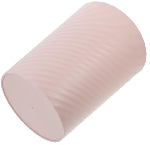 HOLIDYOYO Corbeille à Papier 8l Petite Poubelle Couleur Rose Matériau Robuste Design Simple Pour Salle De Bain Et Bureau Conteneur à Déchets Pratique