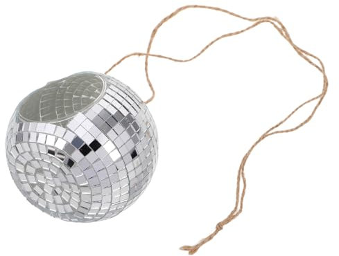 Vaguelly Portacandele in Vetro Da Appendere Globo Per Lumini Da Tè Supporto Per Candele Sospeso Per Feste e Matrimoni Elegante e Resistente