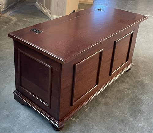 Generico CASSAPANCA CONTENITORE NOCE SCURO MISURE L.100 P.45 H.50 IN LEGNO IMPIALLACCIATO, CORNICI IN LEGNO MASSELLO CONSEGNA 5-7 GIORNI LAVORATIVI VIENE CONSEGNATA GIA' MONTATA, SOLO PIANO STRADA.