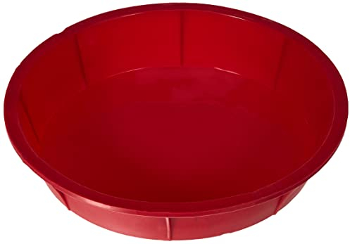 CREALYS 513010 Moule à Manquer en Silicone Candy Rouge 25 cm