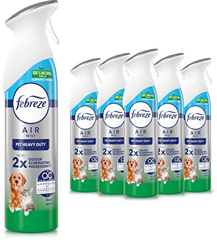 Febreze 300 ml Pet Air Freshener Spray - Pack of 6