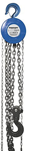 Silverline tools 282517 - Manuale paranco a catena (5000 kg/altezza massima 3m)