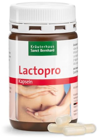 Lactopro Kapseln mit probiotischen Bakterienkulturen und Zink Inhalt 120 Kapseln
